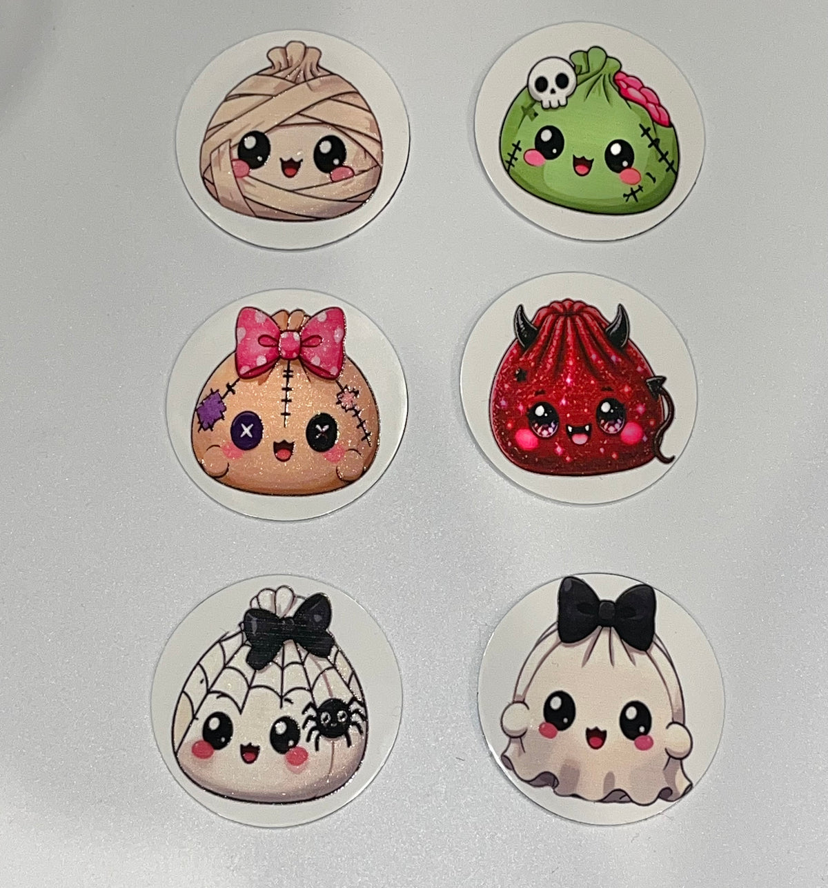 Halloween- Costume Dumpling Magnets