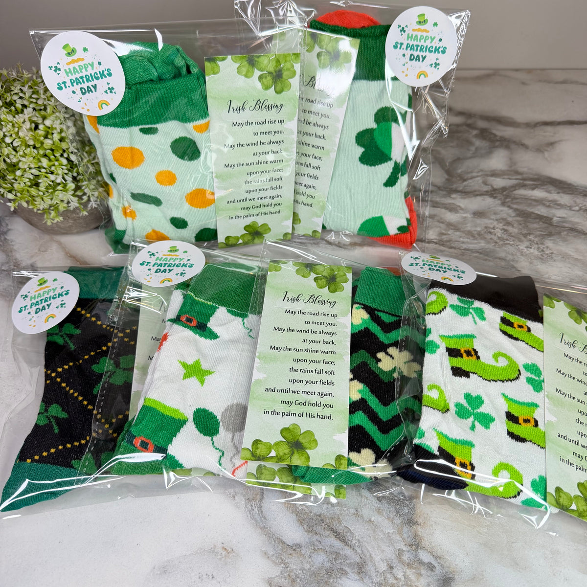Bundled Set - Socks, St. Patrick’s Day