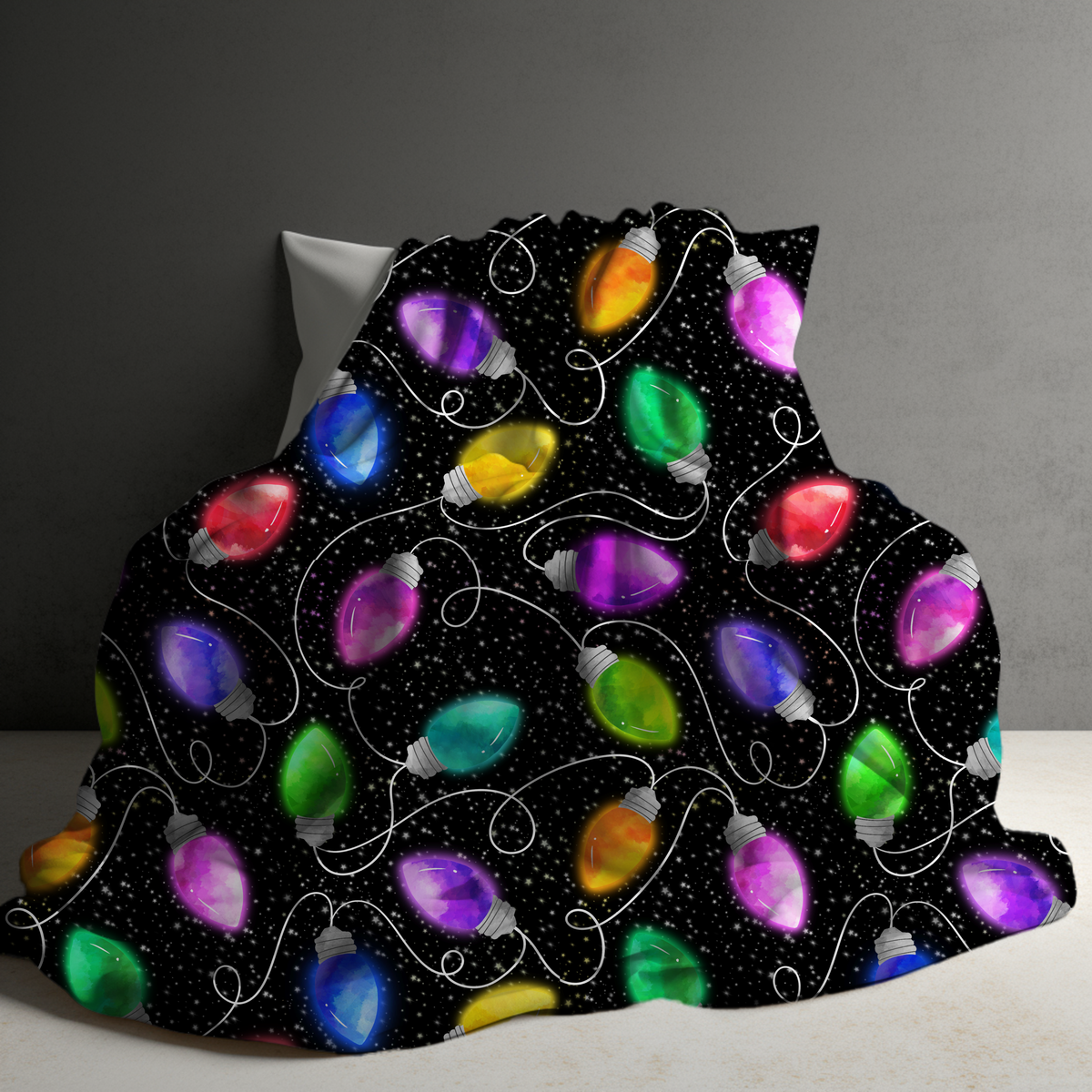 Blanket Christmas - Neon Lights - PREORDER