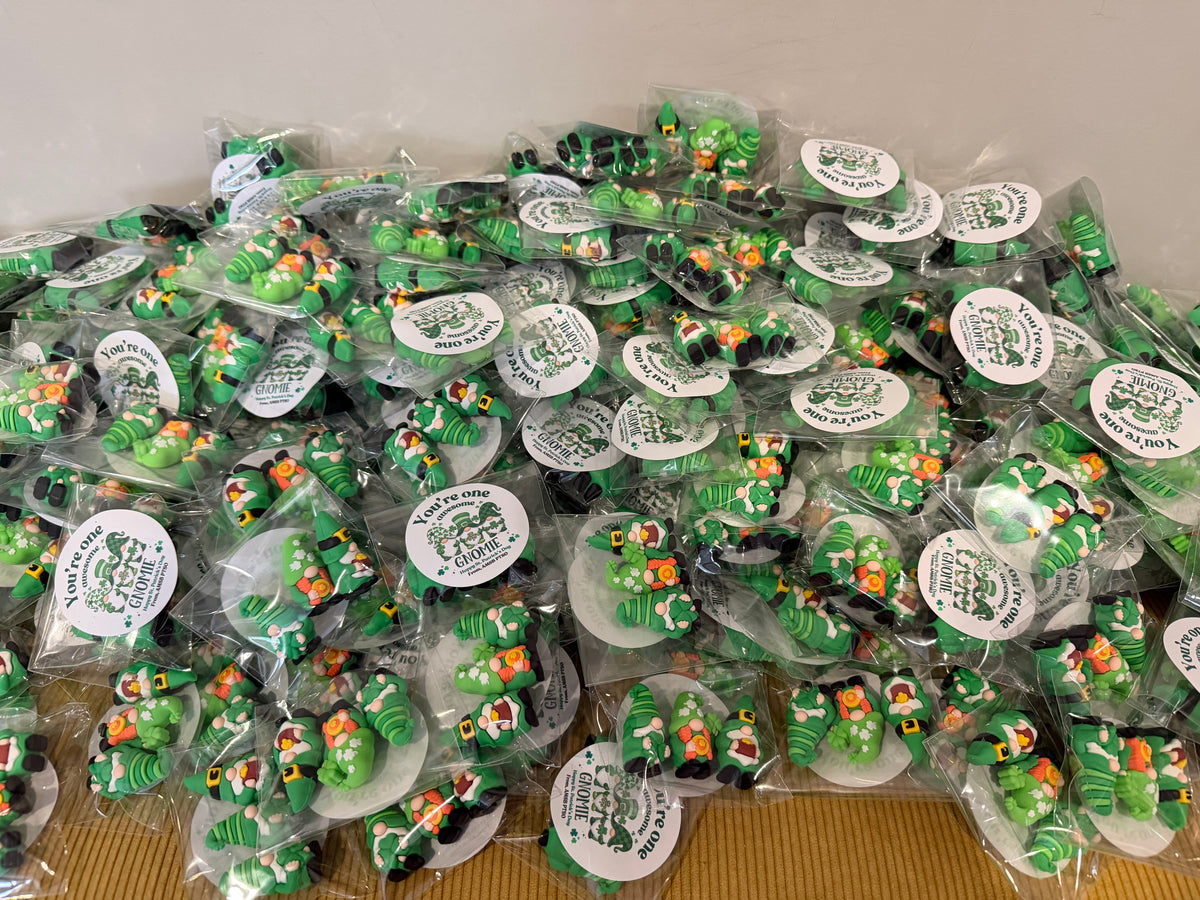 Gnome Figurines  - St. Patrick’s Day Individual Assortment (3 pack)