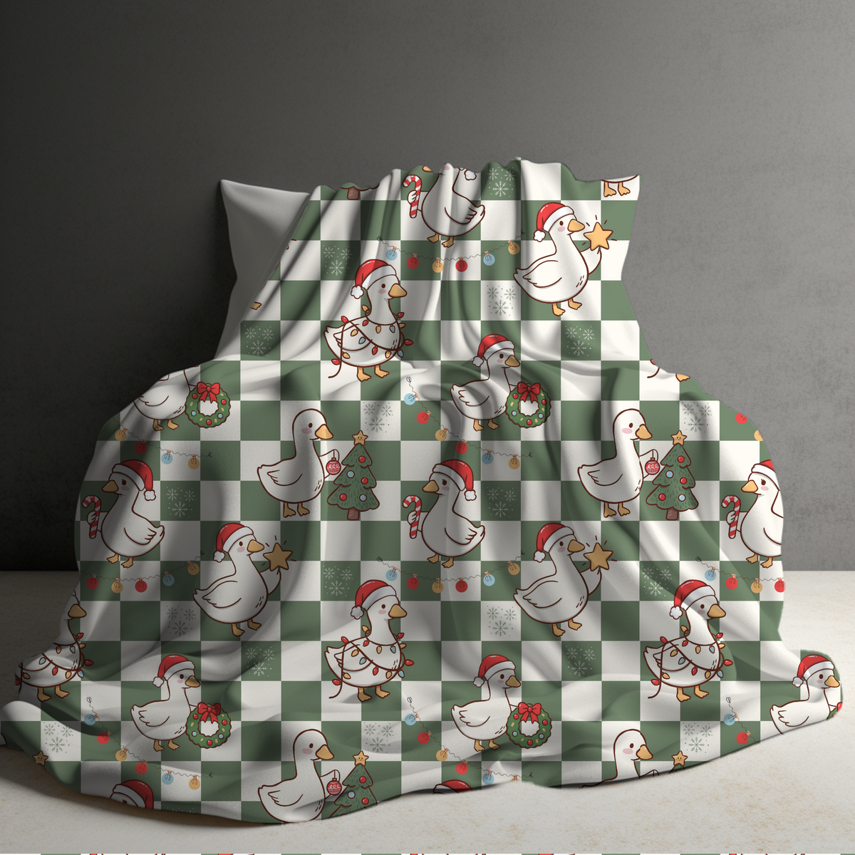 Blanket Christmas - Santa Duck - PREORDER