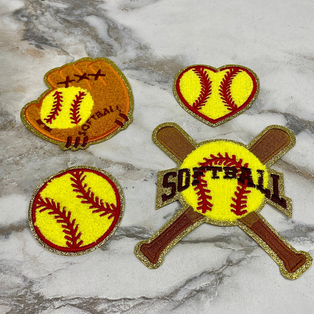 Patch Chenille - Softball