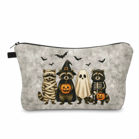 Pouch - Halloween Raccoons