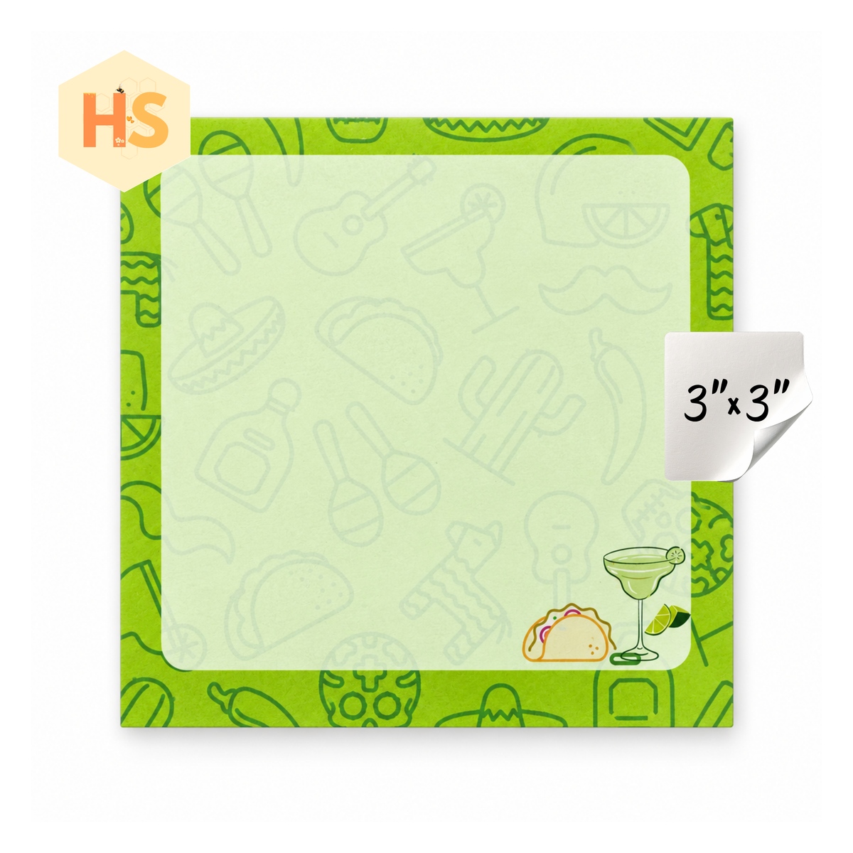 The Sticky Note Collection - Taco Margarita