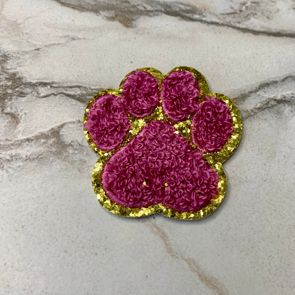 Patch Chenille - Paw Print