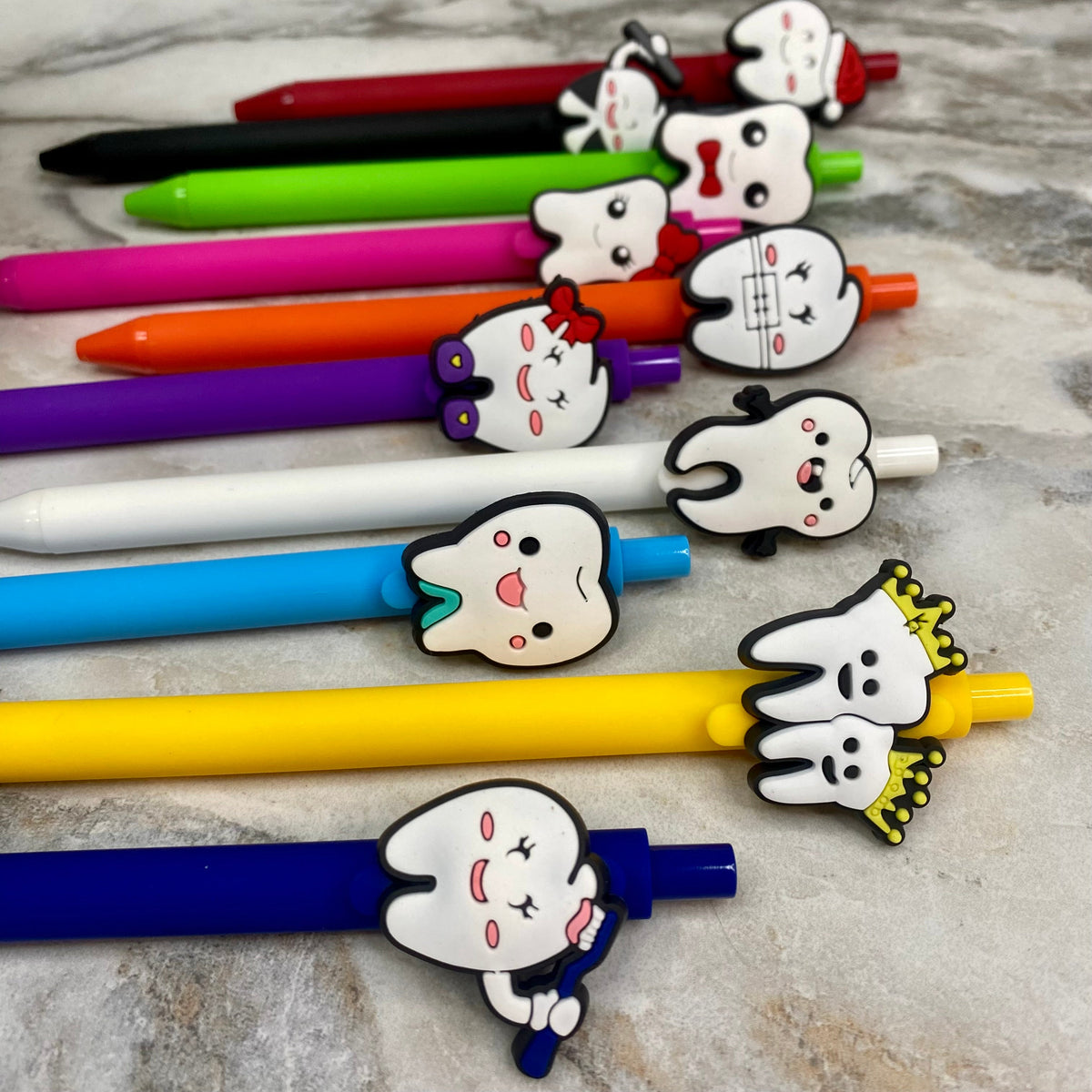Pen - Tooth Colorful Mix