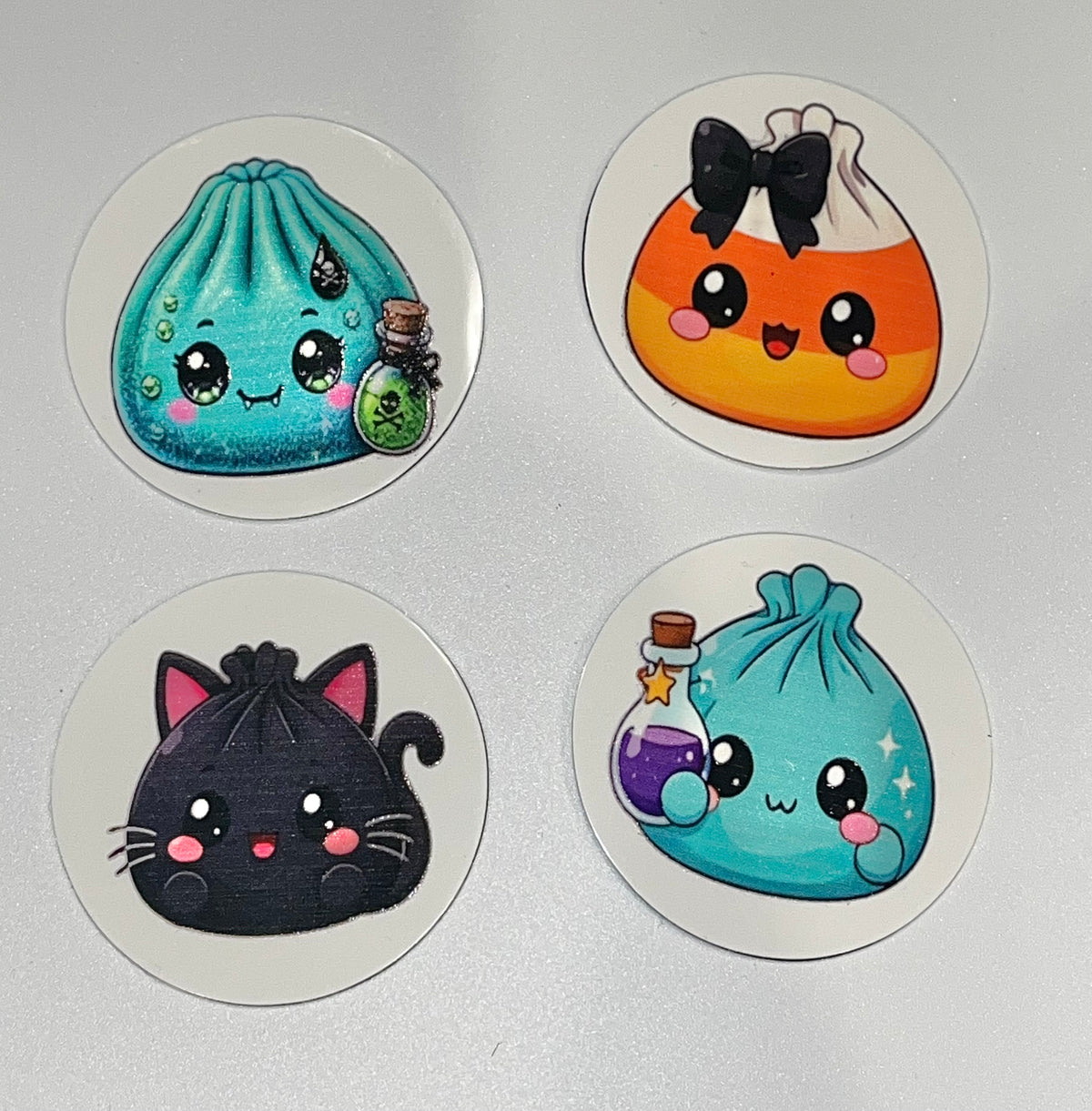Halloween- Costume Dumpling Magnets