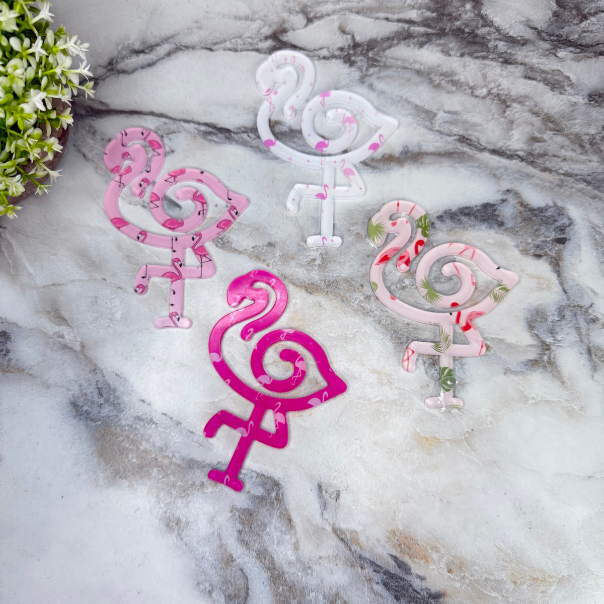Jumbo Paperclip - Flamingo