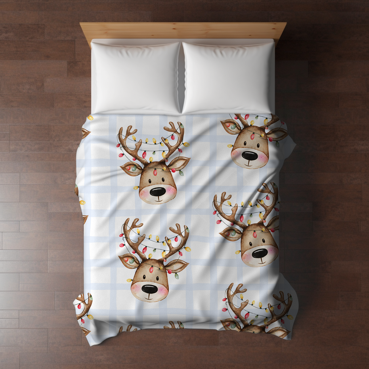 Blanket Christmas - Reindeer Lights - PREORDER