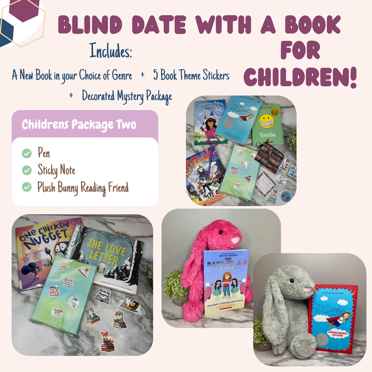 Blind Date With A Book - Childrens Book Package Two