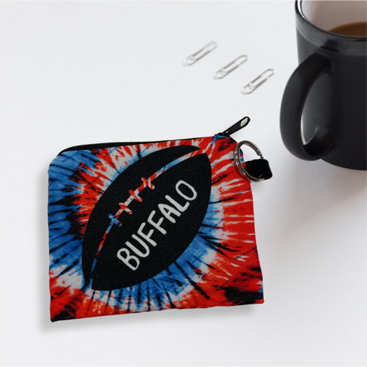 Mini Pouch- Buffalo Football