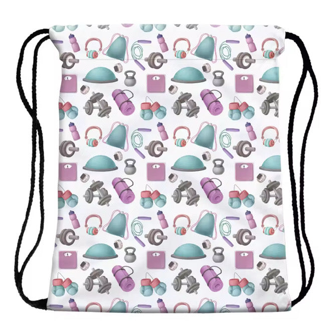Drawstring Bag - Gym Exercise Equipment