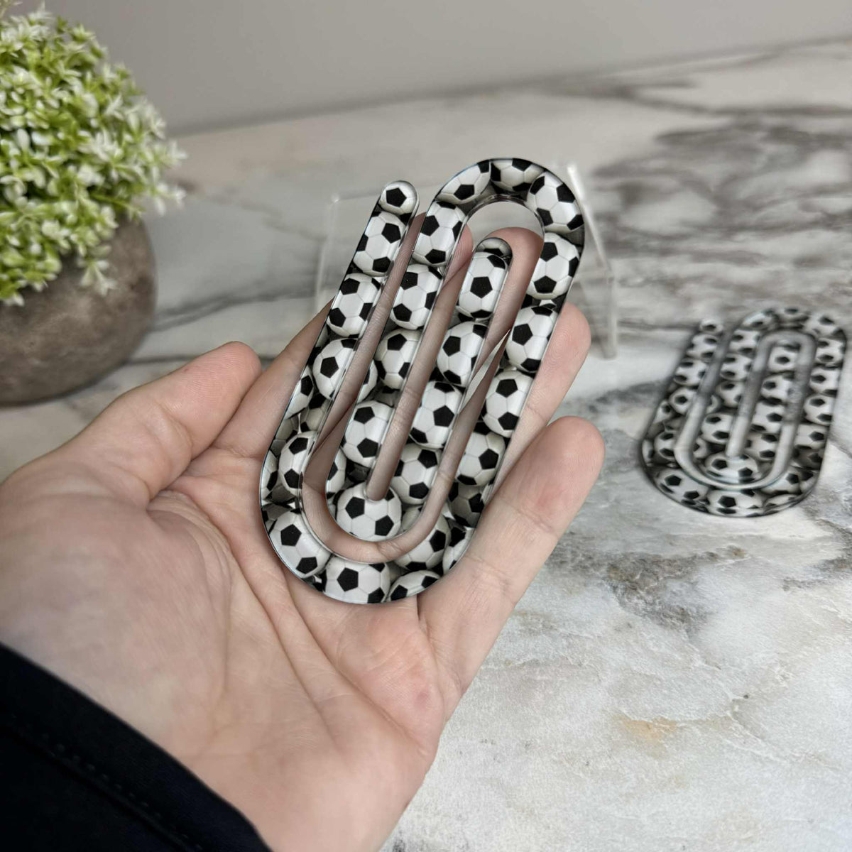 Jumbo Paperclip - Soccer